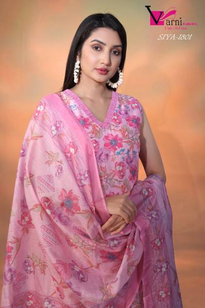 VARNI SIYA 1801 TO 1803 DESIGNER SALWAR SUIT WHOLESALER  IN INDIA